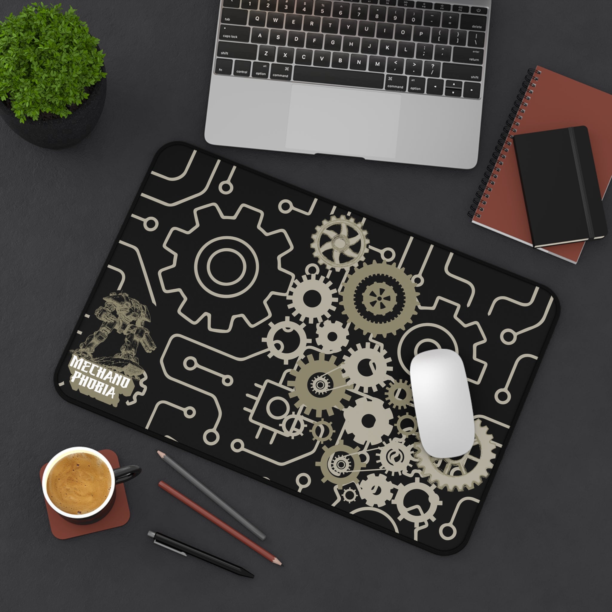 Phobia Collection: Mechanophobia Desk Mat