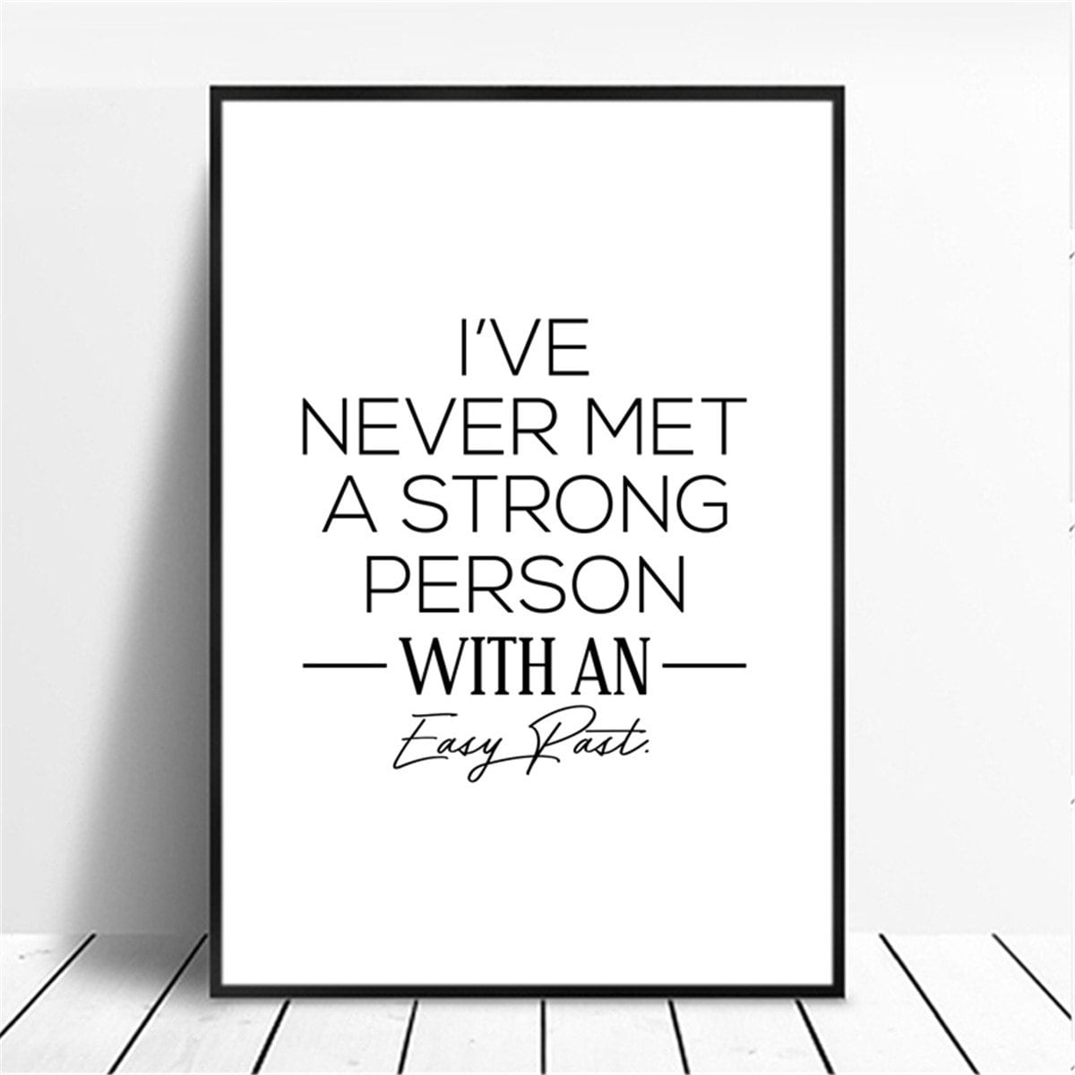 Minimalist Wall Art – Motivational Quotes for Home & Office