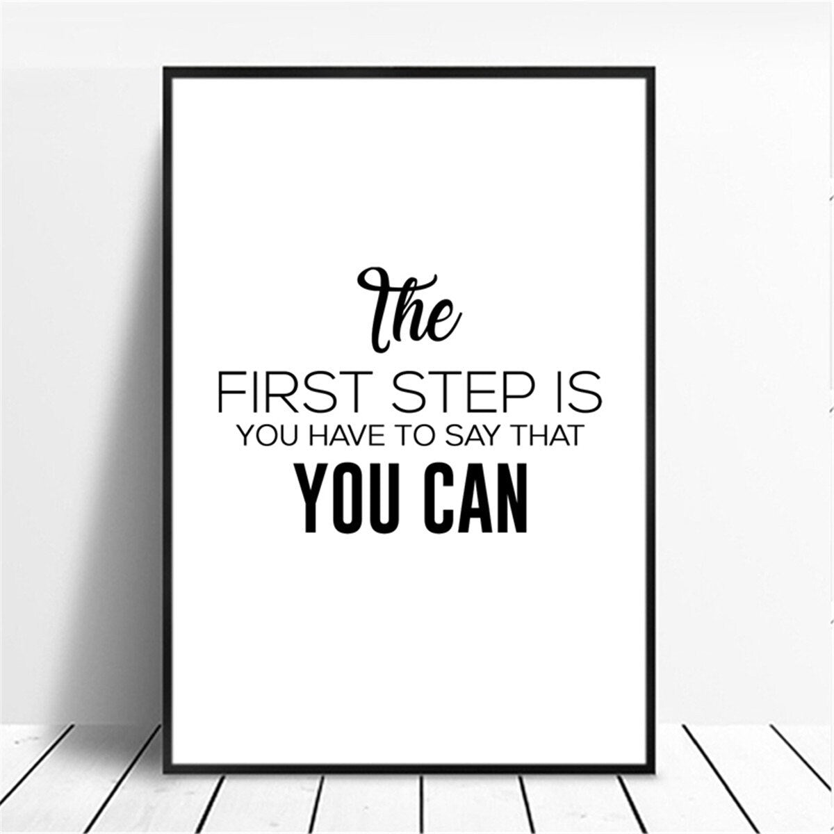 Minimalist Wall Art – Motivational Quotes for Home & Office